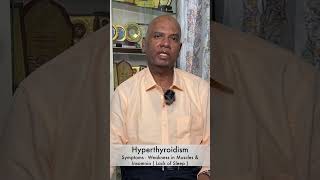 Hyperthyroidism  Symptoms  Weakness in Muscles amp Insomnia ethicalsurgeon thyroid [upl. by Minica97]