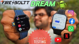 FireBoltt DREAM Android Smartwatch ⚡⚡ All You Need to Know [upl. by Trixy]