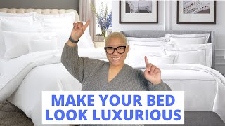 How to Make Your Bed Look Luxurious and EXPENSIVE on a BUDGET  BEST Affordable Bedding HACKS [upl. by Repinuj793]