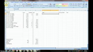 1 Estimating with Excel for the Small Contractor [upl. by Petit]