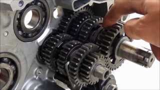 Motorcycle transmission DEMONSTRATION  EXPLANATION [upl. by Avert]