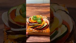 Ratatouille Rose food cooking vegetarian healthyfood [upl. by Valenka846]