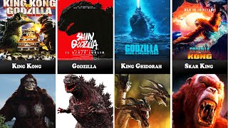 All Villains Evolution From Godzilla Movies 19542024 [upl. by Gavette]