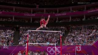 Elizabeth Tweddle 2012 Olympics QF UB [upl. by Esaele]