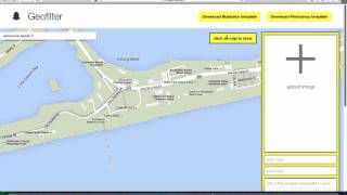 How to make a geofilter in Snapchat Choose geofenced area [upl. by Nolaj]