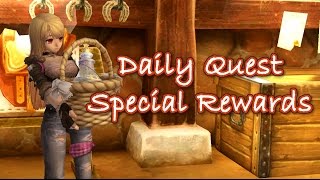 Alicia Online Update Daily Quest Completion Rewards [upl. by Eudoca623]