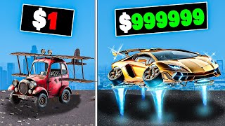 1 to 1000000 Flying Car in GTA 5 [upl. by Koffler95]