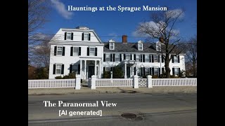 Hauntings at Sprague Mansion The Paranormal View AI generated mostly [upl. by Aix171]