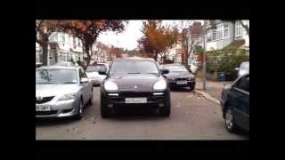 Porsche Cayenne Xenon Conversion amp DRL [upl. by Ateekahs20]