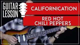 Californication Guitar Tutorial  Red Hot Chili Peppers Guitar Lesson 🎸 Tabs  Cover [upl. by Alemaj]