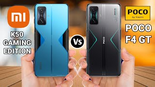 Redmi K50 Gaming Edition Vs Poco F4 GT [upl. by Idroj]