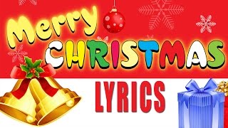 Christmas Carols with Lyrics 🎅 Christmas Songs TOP HITS 2016 For Kids [upl. by Man]