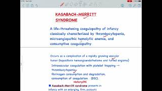 KASABACH MERRITT SYNDROME  USMLE PEDIATRICS [upl. by Fontes]