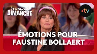 💖 Beaucoup démotions pour Faustine Bollaert avec sa famille  Vivement Dimanche 12 mai 2024 [upl. by Ahtabbat]