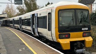 Southeastern Class 465184 Journey From Grove Park To Sundridge Park [upl. by Lapo]