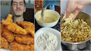 بعد ما كليتوا برا قلت لازم نديرهملكم 😍الدجاج المقرمش او poulet KFC على طريقة المحلات🤤 لهبال تع دنيا [upl. by Irrek652]