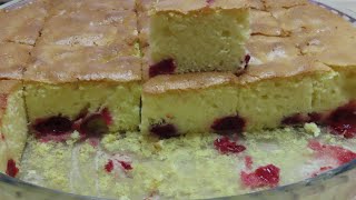 Pandispan cu visineKirschkuchen Cherry cakeвишневый торт [upl. by Alie675]