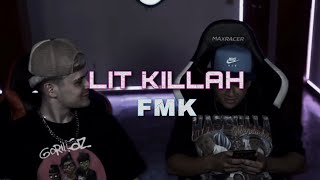 FREESTYLE ÉPICO RKT  Lit Killah y FMK  Edit  Letra [upl. by Kathlene]