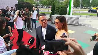 Jovana i Željko Joksimović na Prijinoj i Filipovoj svadbi [upl. by Yboc]