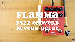 Flamma FS22 Ekoverb Stereo Reverb Delay [upl. by Akemal]