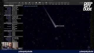 Comet Hunting  How to find Comet Leonard [upl. by Aneleasor332]