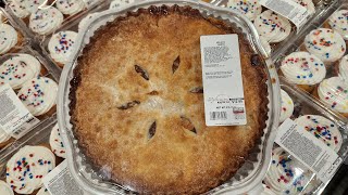 Costco Kirkland Signature Apple Pie Review [upl. by Luhem]