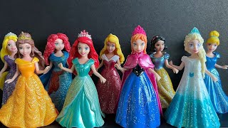 Elsa Doll Dress Transformation  DIY Miniature Ideas for Barbie Wig Dress Faceup and More [upl. by Oira297]