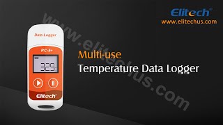 Elitech Temperature Data Logger RC5 and RC5 TE [upl. by Cummins]