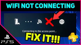 PS5 WIFI NOT CONNECTING EASY FIX [upl. by Akined]