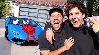 SURPRISING BEST FRIEND WITH LAMBORGHINI [upl. by Nilyak943]