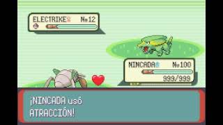 POKEMON EMERALD  NINCADA  ATRACCIÓN  ATTRACT [upl. by Masry]