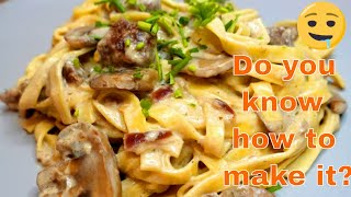 Do You Know How To Make Beef stroganoff [upl. by Goodrow]