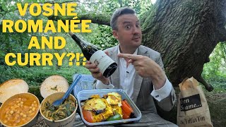 Does Burgundy go with CURRY Berthaut Gerbet Vosne Romanée 2018 [upl. by Anhaj]