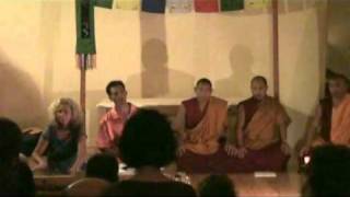 Tibetan Lamas Chant Prayer with Nestor Kornblum Overtone Singing [upl. by Ynneg]