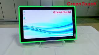 Beautiful and practical LED frame touch screen display monitor and allinone [upl. by Pulcheria]