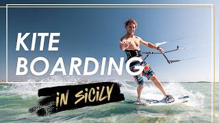 Kiteboarding in Lo Stagnone  iN SiCiLY [upl. by Ekalb711]