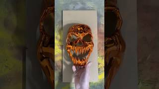 I transformed another Pumpkin Mask into ANTI VENOM diy art mask cosplay venom3 marvel [upl. by Warenne]