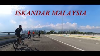 Cycling in JB  Iskandar Malaysia Johor covering Forest City Sunway Iskandar and Puteri Harbour [upl. by Rosenquist]