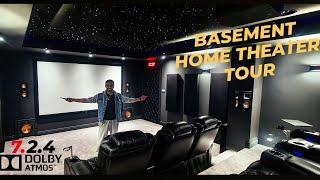 My Amazing 724 Dolby Atmos 4K Home Theater Tour  2023  Complete Guide on How to Build and Finish [upl. by Alrahc194]