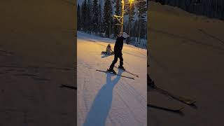 Urmi Borra snow boarding along with Oorjit Borra and Siva Borra at Hassela [upl. by Roxana185]