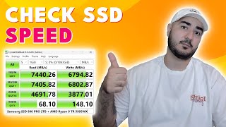 How to Check SSDHDD Speed on Windows 1011  Quick amp Easy Guide [upl. by Bartley]