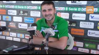 Avellino Calcio presentazione Alejandro Gonzalez [upl. by Egiap]