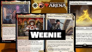 WEENIE DECK  MTGA Gameplay [upl. by Ulah]