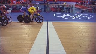 Womens Omnium 10km Scratch Race  London 2012 Olympics [upl. by Ky]