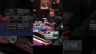 Vertucci Flops A Set ♤ livepoker Poker Holdem TexasHoldem [upl. by Rabah]