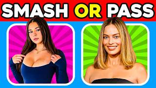 🔥 SMASH or PASS 🟢🔴  HOT Female Celebrity Edition 2024  Celebrity Quiz [upl. by Hayton]