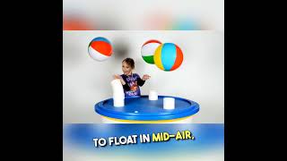 🎈BernoullisPrinciple ScienceInAction FluidDynamics PhysicsMagic [upl. by Tadeas]