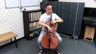 ABRSM Cello Grade 8 C Aaron Minsky Broadway No3 from “Ten American Cello Etudes” [upl. by Trah]