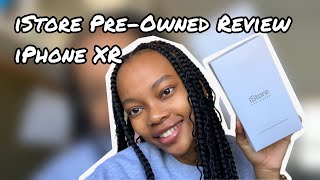 iStore Preowned iPhone XR unboxing Price and Review 2023 110 online shopping experience😭 [upl. by Aihgn]