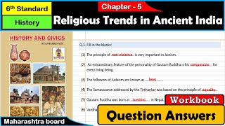 5 Religious Trends in Ancient India  Question Answers  Class 6  History  Digest Answers [upl. by Melody587]